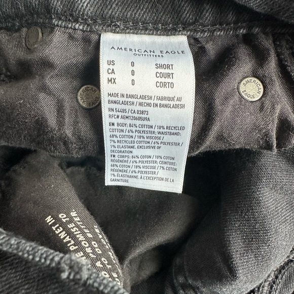 American Eagle Outfitters Black Distressed Jeans - Picture 5 of 5